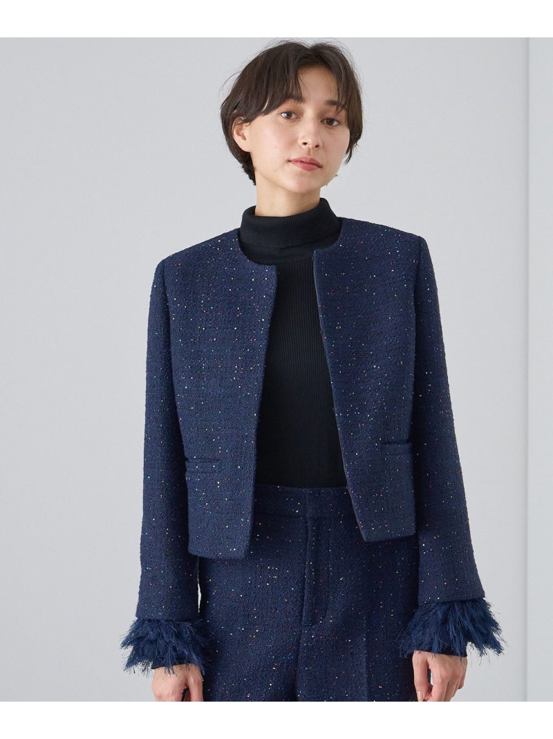 楽天市場】【SALE／60%OFF】ウールカルゼクルーJK ANAYI アナイ