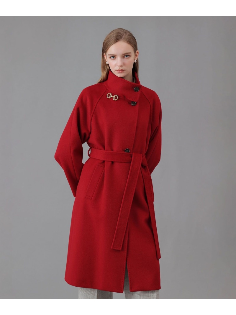 楽天市場】【SALE／60%OFF】ダブルクロスノーカラーコート ANAYI