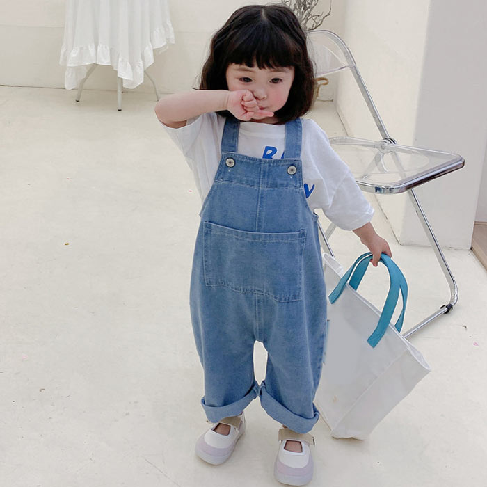 ご予約品 送料無料 子供服 ジーンズ デニム パンツ 女の子 オーバーオール キッズ 可愛い 韓国こども服 サロペット オールインワン Pants ロングパンツ カジュアル ボトムス 韓国子供服 80cm 90cm 100cm 110cm 1cm 130cm Qdtek Vn