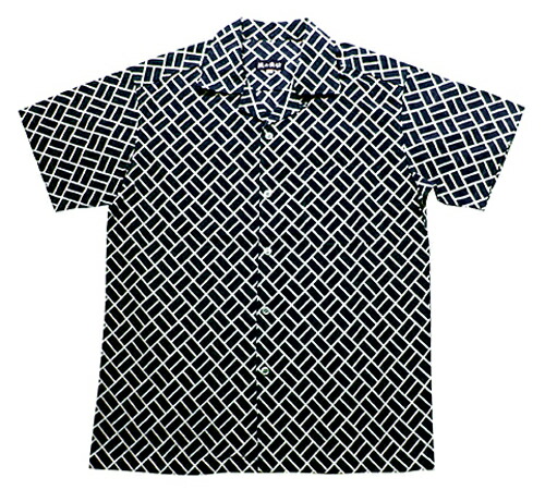 楽天市場】手ぬぐいアロハシャツ「カサブランカ」S・M・Lサイズ通気性