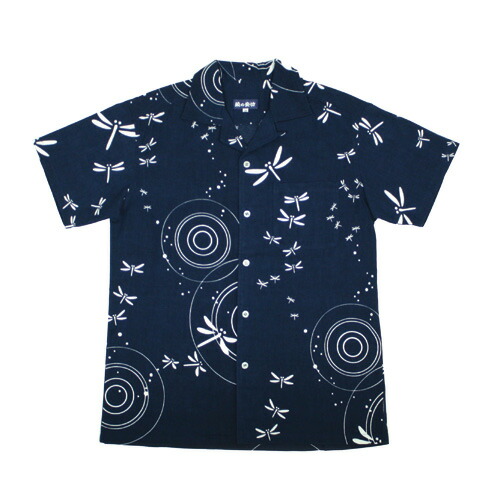 楽天市場】手ぬぐいアロハシャツ「カサブランカ」S・M・Lサイズ通気性