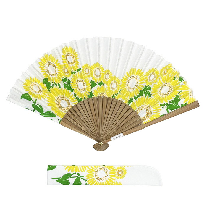 楽天市場】手ぬぐい扇子「金魚 上見」布製／ケース付き／ギフト／粋