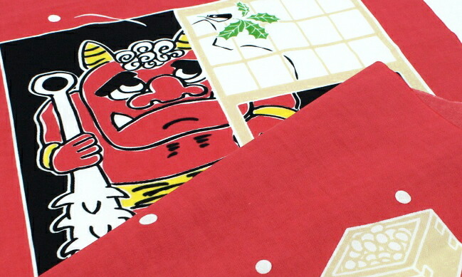 楽天市場 手ぬぐい 鬼は外 節分 豆まき おに オニ てぬぐい 手ぬぐい 染の安坊