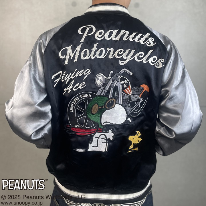 snoopy 楽天市場】SNOOPY×Flagstaff Flying PEANUTS MOTORCYCLE SJ フラッグ