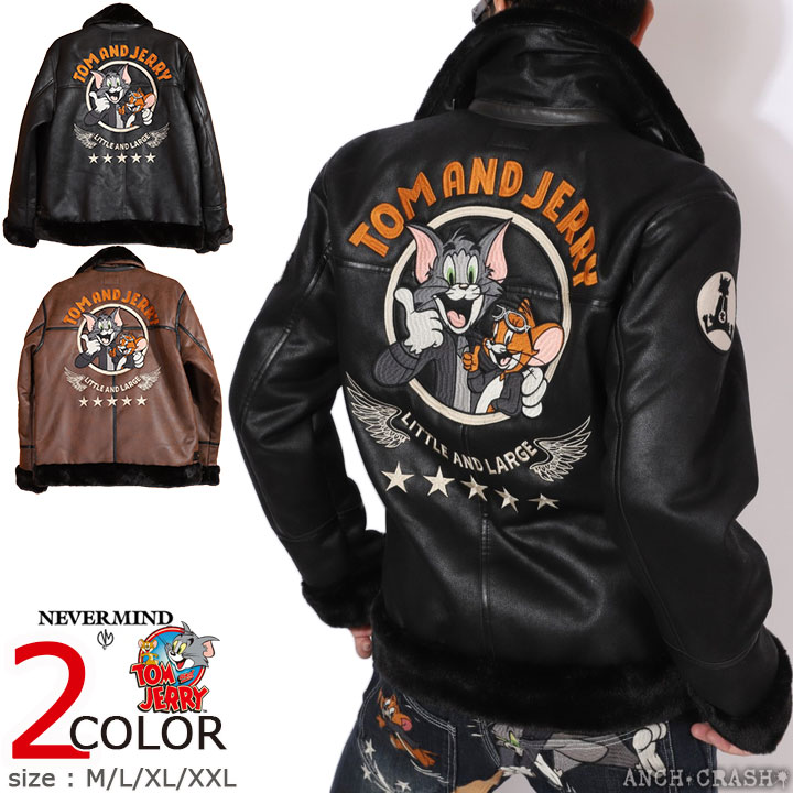 楽天市場】VANSON×TOM&JERRYバンソン×トムとジェリーコラボ◇VS 刺繍N