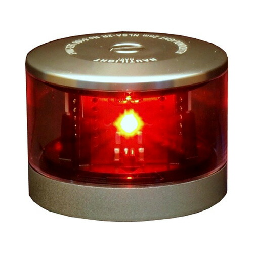LED 航する灯 紅灯 赤灯 第2種 伊吹実業 NLSA-2R 小型舟・船 JCI精神測定検査 検見品 39