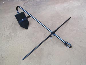 【生み出すこと直売】AMA 係船係留 片爪錨 50kg 単品送りとどける 39