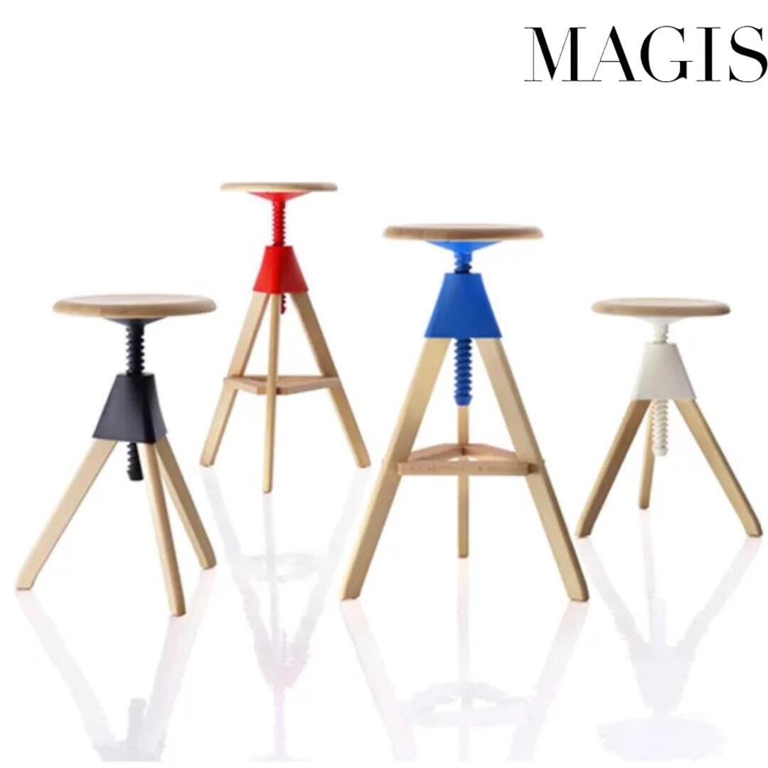 【26日まで!お買い物マラソンP5倍】MAGIS Tom and Jerry トム&ジェリー スツール 高さ調節可能 作業用スツール ダイニングスツール|andFURNiTURE