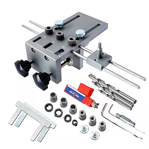 ダボ穴治具 ダボ穴ジク 3 in 1 木工ドリルガイドキット 6 8 10mm 穴あけガイド ドリルストッパー穴あけ治具 ドリルロケータ 板 組み立て｜And.Uオンライン