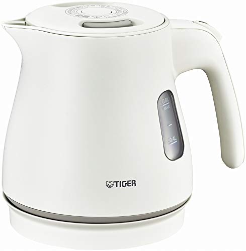 タイガー 電気ケトル 0.8L マットホワイトTIGER PCM-A080-WM