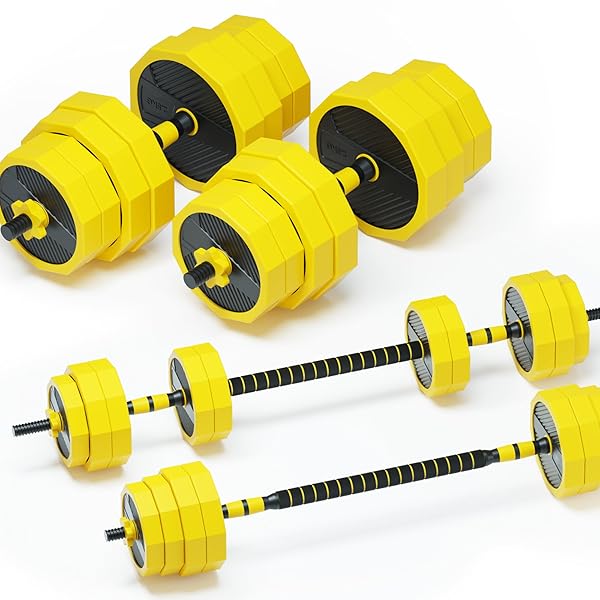 【送料無料】ダンベル 可変式 30kg 2 in 1 10kg 2個セット コネクション・チューブ（延長用シャ｜And.Uオンライン