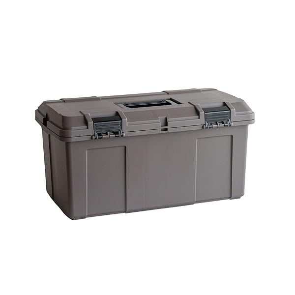 【送料無料】Starke-R ボックス ロング ローズグレー L597×W336×H300mm、内寸L538×W262×H288mm