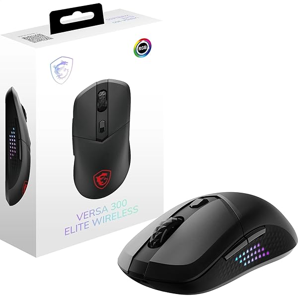【貨物輸送無料】VERSA 300 ELITE W 無線電話 ゲーミングマウス 軽さ 65g 有線 無線電話 働き掛ける対称的 MS0730