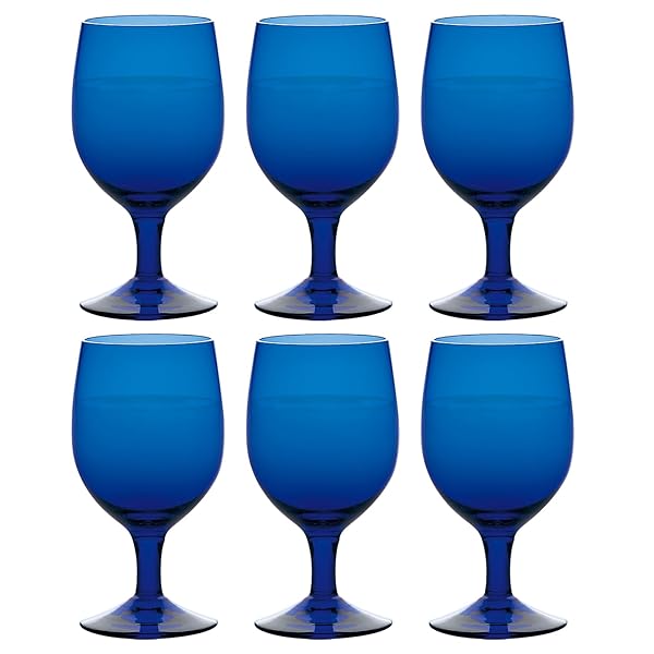 【貨物輸送無料】カラーステム 杯 340ml×6個仕掛ける 35006HS-UB