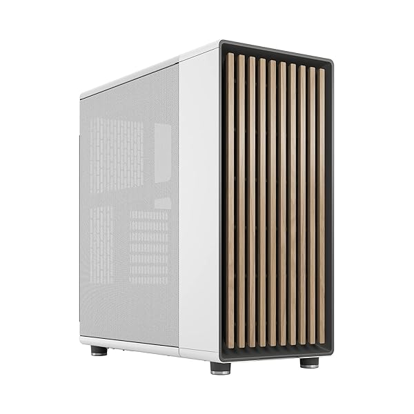 【貨物輸送無料】Design North Chalk White 用木当てはめる 自然的目論む ATX マイコン容れもの FD-C-NOR1C-03 CS8441