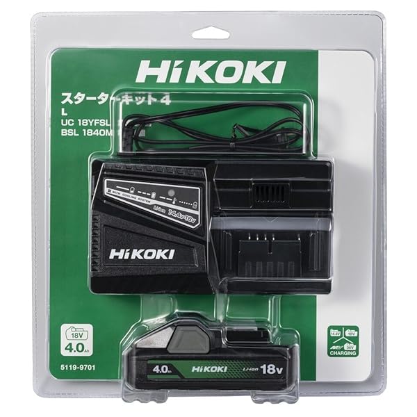 【貨物輸送無料】クランク一揃いの道具4 申し受ける器(UC18YFSL)+18V乾電池(BSL1840M) UC18YFSL(L)