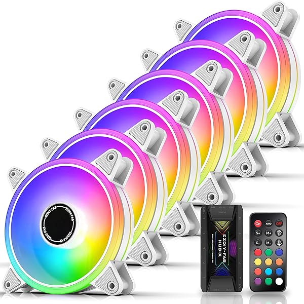 【貨物輸送無料】120粍 RGB 白いこと パソコン容れもの気違い 5V 3PIN ARGB母ちゃんゲーム盤 AURA Sync同期調整 静音 高性能