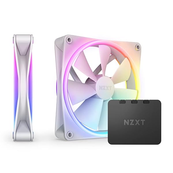 【貨物輸送無料】F140 RGB DUO TWIN PACK \u0026 RGB Controller [White] パソコン容れもの気違い2基 RF-D14DF-W1 FN1833