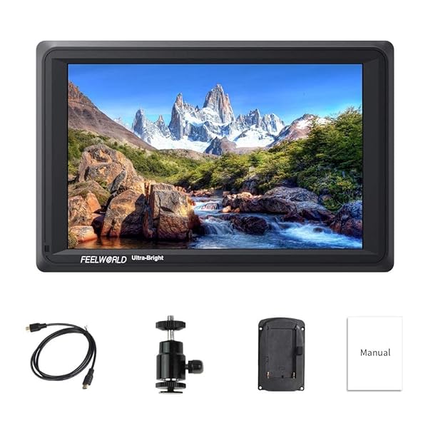 【貨物輸送無料】FW279S 7in写真機 管する 2200nit 超高明快さ 4K HDMI/ 3G-SDI入出力1920x1200の解像力