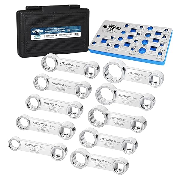 【送料無料】良匠FIRSTINFO TOOLS トルクアダプター 10本セット 10-19mm (差込角:9.5mm)|And.Uオンライン
