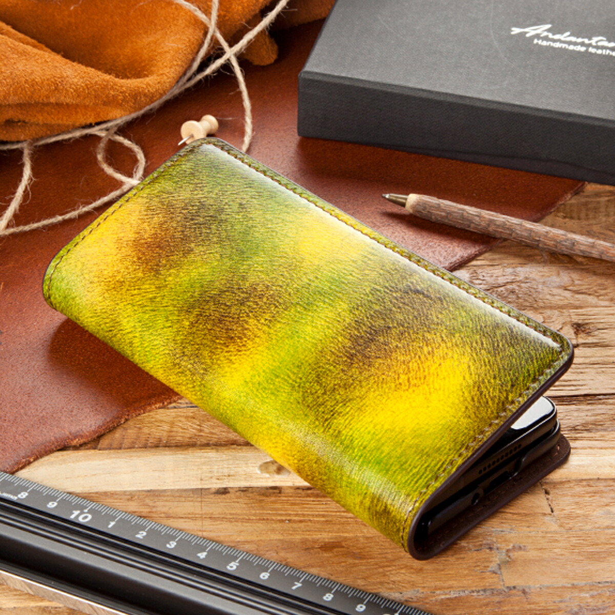 Galaxy Z fold 7 手帳型 ケース 本革 Sペン 収納ホルダー galaxy zfold6 ケース レザー 韓国制作 ハンドメード 名品 ギャラクシーZフォールド5 レザー ケース