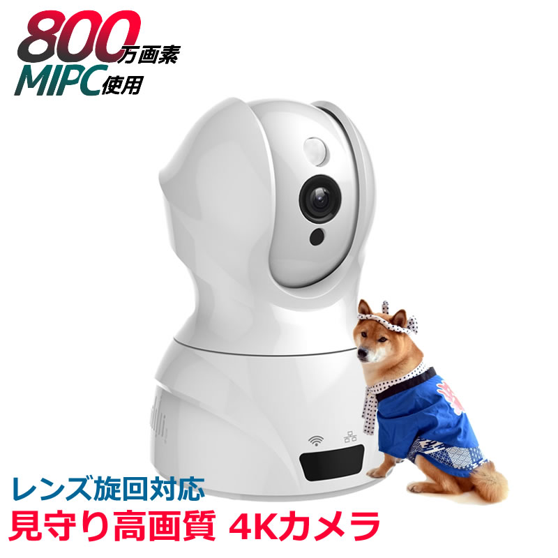 800万絵素 愛玩動物写真機 512GB相応う 高画質  首商い口 小夜 挿し画分かち合う 留守番 もの言う花管する かっこ良い防犯写真機 防犯写真機 無線電話  MIPC AV-IPCAM8MP