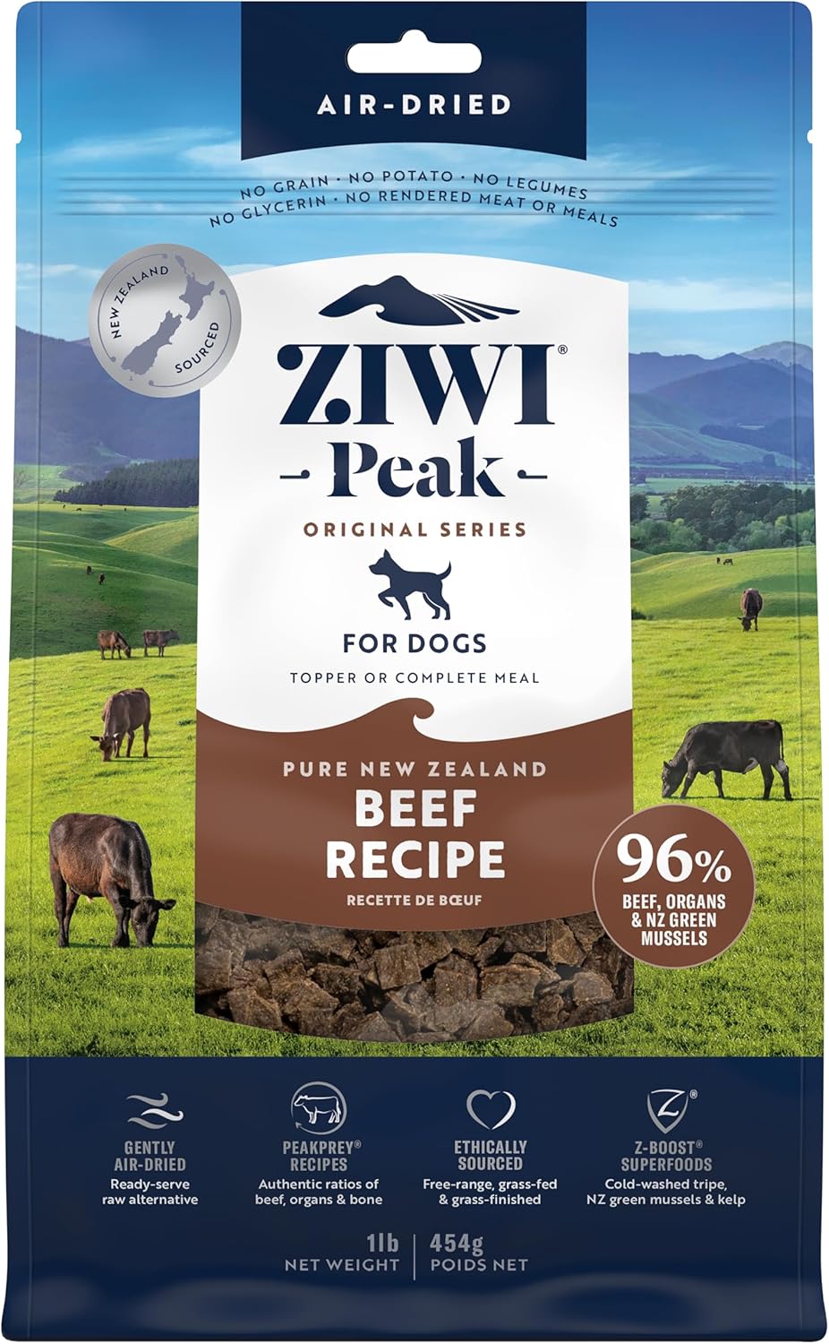 ZIWIジウィピーク エアドライ ドッグフード NZ グラスフェッドビーフ4KG Amazon.co.jp: ZIWI エアドライドッグフード グラスフェッド
