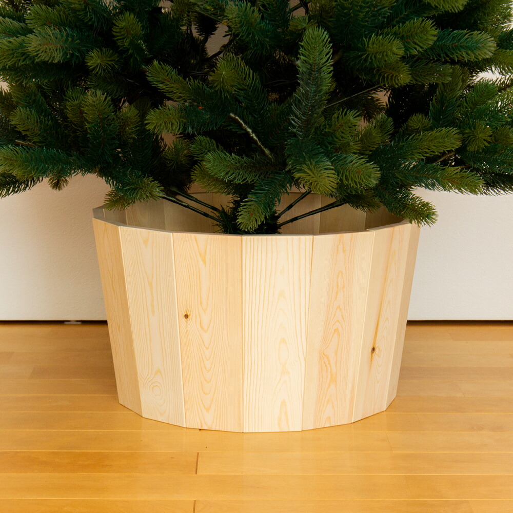 WOLA・Lサイズ(無塗装) クリスマスツリー用足元カバー