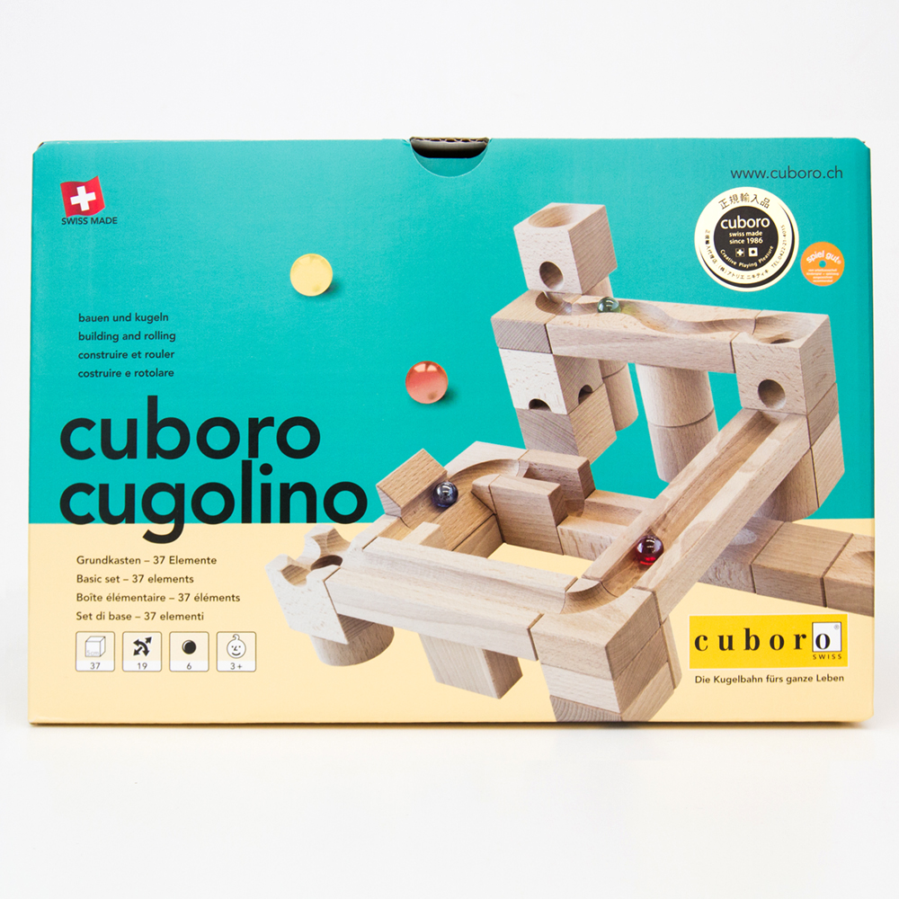 【楽天市場】クゴリーノ 基本セット「cuboro/cugolino」【いろいろビー玉20個オマケ】：AND CHILD