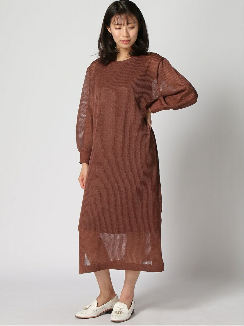 無料長期保証 14gmyカラーシアーsetop Andemiu アンデミュウ ワンピース ワンピースその他 グリーン ブラウン Rakuten Fashion 時間指定不可 Maharaniworld Com