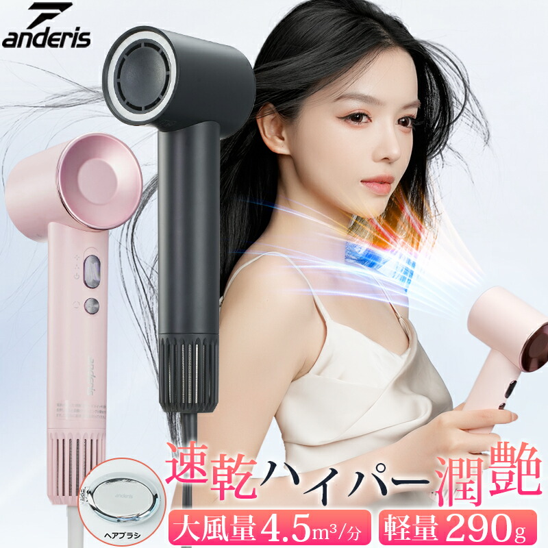 楽天市場】【ANDERIS公式｜爆安28,000円→9,000円】 ドライヤー ヘア