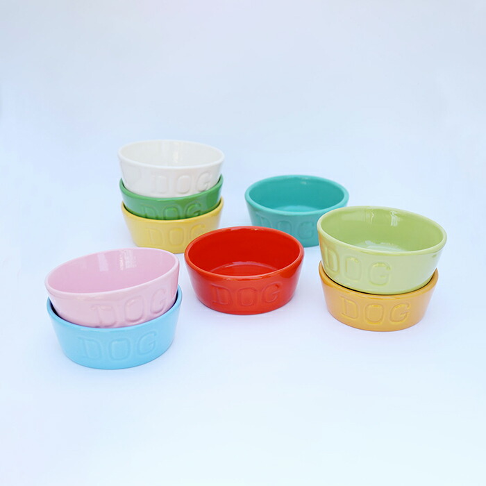 楽天市場】BAUER POTTERY バウアーポッタリー DOG BOWL S ドーバー