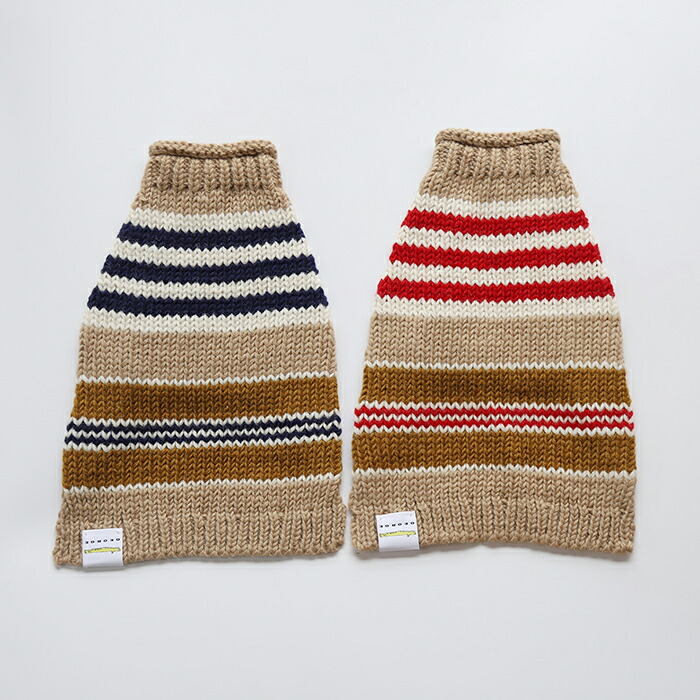 犬服 GEORGE｜ジョージ【GE \u002724 Original Ticking Dog Sweater（スウェーター）】 秋冬 犬の服 ワンコ服 愛玩動物服 ドッグウェア 小型犬 中型犬 大型犬 貨物輸送無料 今めかしい 愛くるしげ