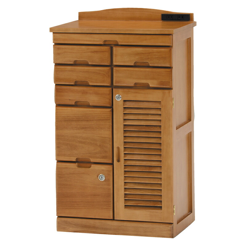 キャスター付き　電話台、FAX台 キャビネット サイドチェスト　サイドラック キャスター付き 電話台、FAX台 キャビネット サイドチェスト サイドラック