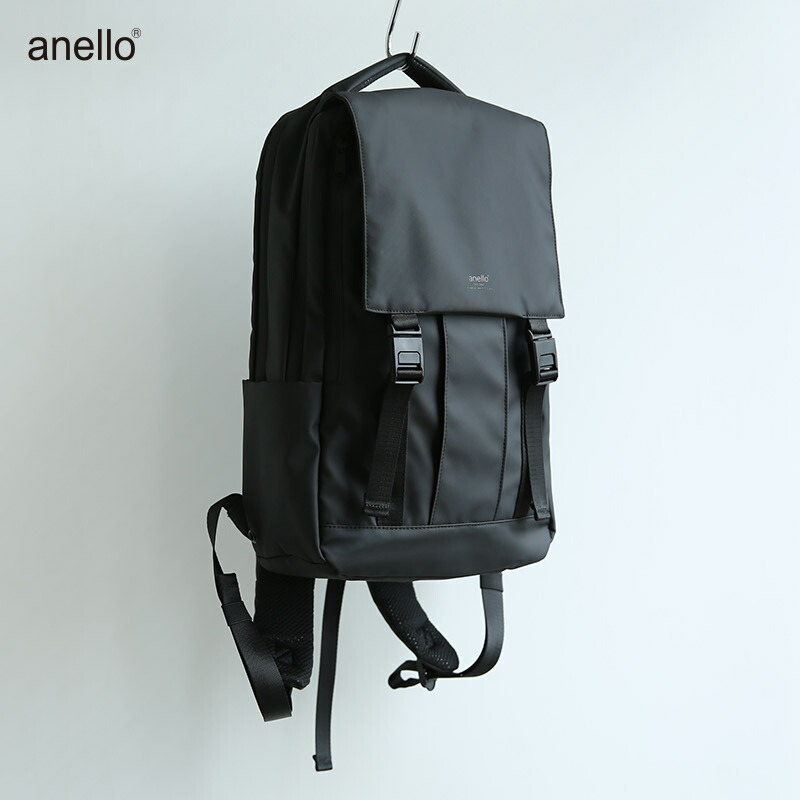 【受注発注】anello アネロ エムエフガンマ多機能フラップリュック ATS1281 M.F.GAMMA スリム 耐水 雨の日 梅雨 男女兼用 レディース メンズ 通勤 通学 デイリー お出かけ シンプル 大人 BK GY 春 夏 秋 冬 メール便不可｜アンドイット （and it_）