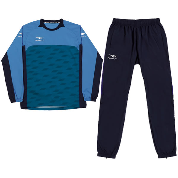 ＜限定クーポン発行中 4/10 01:59まで お買い物マラソン＞ PENALTY（ペナルティ）　PO1409　88　サッカー　フットサル　ストレッチピステスーツ（上下セット）　21SS