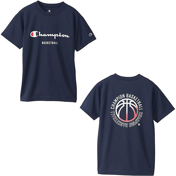 楽天市場 Champion チャンピオン Cktb310 370 バスケットボール ジュニア プラクティス Tシャツ E Motion 21ss アンドウスポーツ