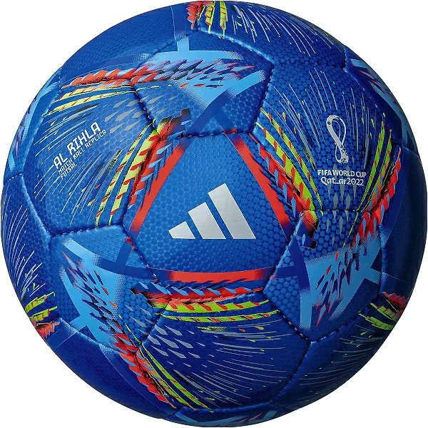 Adidas アディダス Aff451b フットサルボール 22 Fifa ワールドカップ カタール大会 Sale 10 Off Al ブルー Rihla 4号球 リフラ フットサル アル 22ss