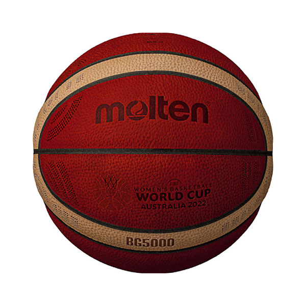 3456円 最大53％オフ！ モルテン Molten B6G5000W2A バスケットボール ボール FIBA 女子ワールドカップ2022 公式試合球  天然皮革 6号球 22SS