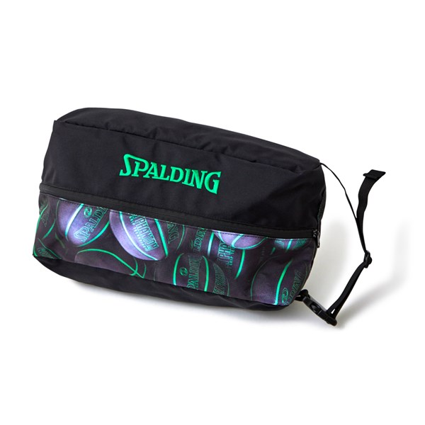 アウトレットセール 特集 スポルディング SPALDING 42-002SPG バスケットボール シューズケース シューズバッグ ストリートファントム  グリーン 22FW
