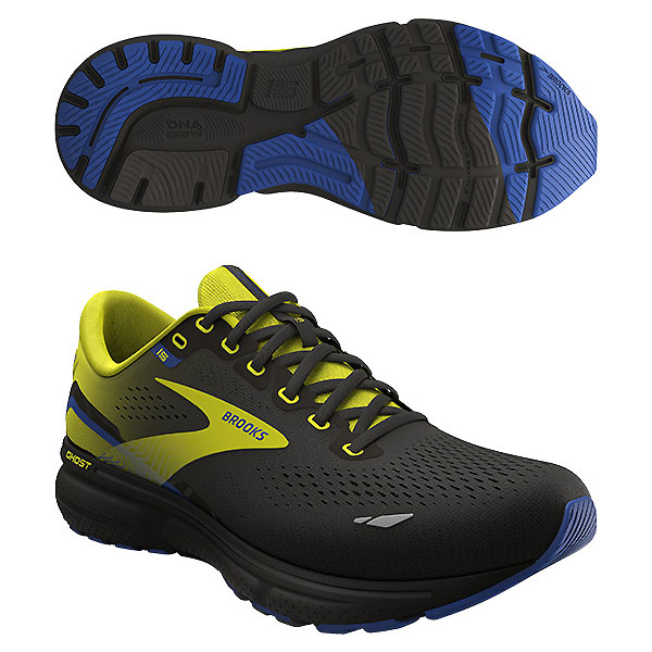 ＜限定クーポン発行中 7/26 01:59まで お買い物マラソン＞ SALE　BROOKS（ブルックス）　BRM3933 BXYG　ランニング　シューズ　Ghost15 ゴースト15 　23FW｜アンドウスポーツ