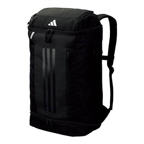 ＜押さえる引き換え証書き著す中 6/11 01:59まで 百貨店大売り出し＞ adidas（アディダス） 自動データ処理48BK 蹴球 御徒面子 うしろ側容器に並べる  どんぶり鉢用デイパック レインカバー付 40L 24SS