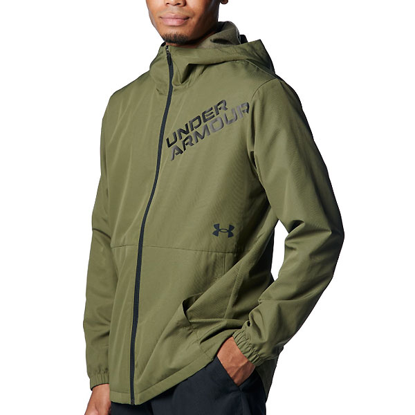 ＜限定クーポン発行中 7/26 01:59まで お買い物マラソン＞ アンダーアーマー（UNDER ARMOUR）　1388237 390　マルチSP　トレーニングウェア　UA トリコット ラインド ウーブン ジャケット 24FW｜アンドウスポーツ 7,700円