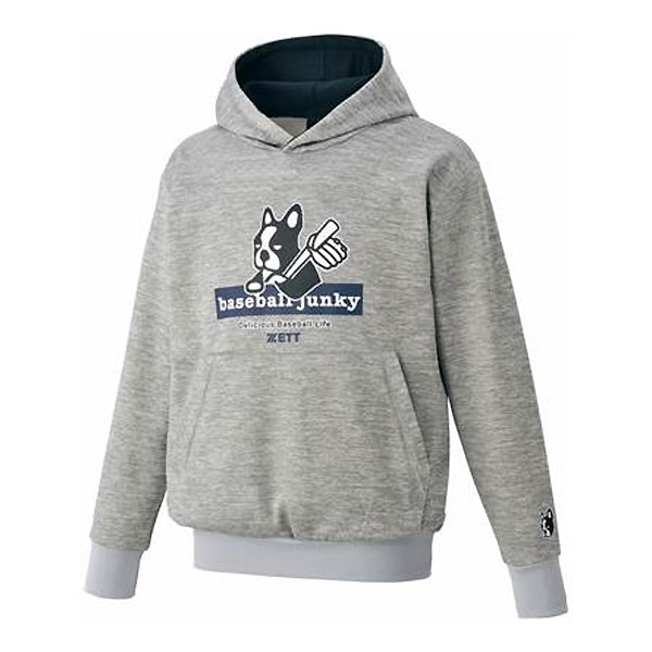 soccer junky（サッカージャンキー） BOS65001  1500 ベイスボール ベースボールジャンキー 裏起毛 スウェットパーカー  24FW