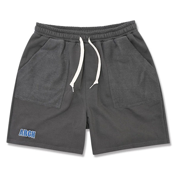 ＜ネコポス発送 送料無料＞ ARCH（アーチ）　B225108 PBLK　バスケットボール　プラクティスパンツ apple hoop sweat shorts 25SS
