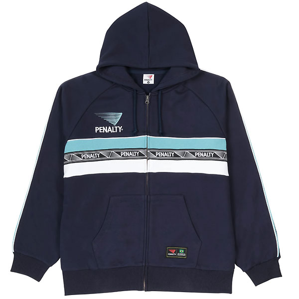 <限定クーポン発行中 7/26 01:59まで お買い物マラソン> PENALTY(ペナルティ) PTS5028 81 サッカー フットサル パーカー ヘリテージ スウェット ジップフーディー 25SS|アンドウスポーツ
