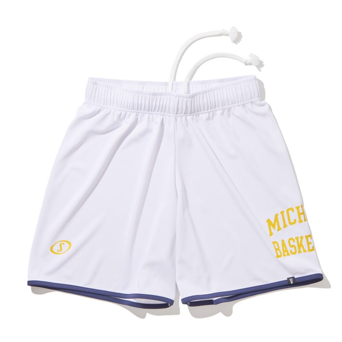 ＜限定クーポン発行中 4/10 01:59まで お買い物マラソン＞ ＜ネコポス発送 送料無料＞ SPALDING（スポルディング）　SMP24127M　2000　バスケットボール　プラクティスパンツ ミシガン バスケットボール アーチロゴ　24FW