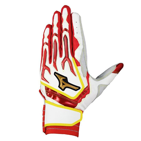 ＜ネコポス発送 送料無料＞ ミズノ（MIZUNO）　1EJEA55701 野球　バッティンググローブ　＜ミズノプロ＞ シリコンパワーアーク W 両手用 25AW