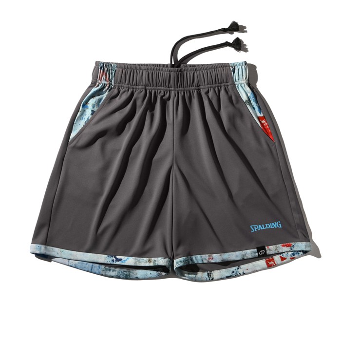 ＜限定クーポン発行中 4/10 01:59まで お買い物マラソン＞ ＜ネコポス発送 送料無料＞ SPALDING（スポルディング）　SMP25121　7900　バスケットボール　グランジウォール プラクティスパンツ　25FW
