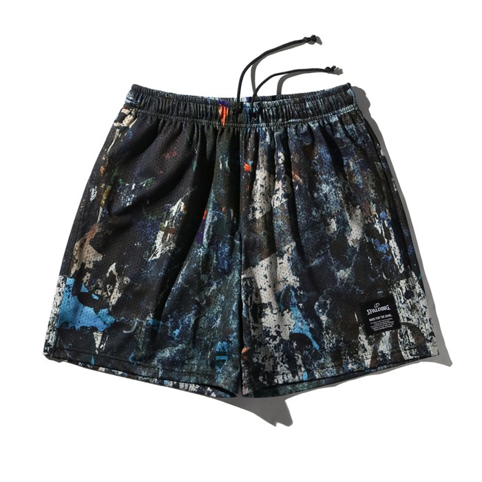 ＜限定クーポン発行中 4/10 01:59まで お買い物マラソン＞ ＜ネコポス発送 送料無料＞ SPALDING（スポルディング）　SMP25123　3000　バスケットボール　グランジウォール メッシュパンツ　25FW